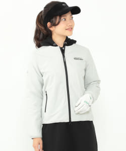 〈WOMEN〉BEAMS GOLF ORANGE LABEL / 中綿 ノーカラー ブルゾン