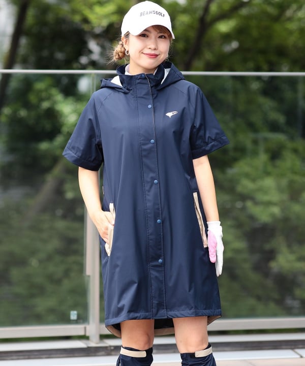 BEAMS GOLF（ビームス ゴルフ）〈WOMEN〉ORANGE LABEL / 2WAY レインコート（レッグカバー付き）（コート レインコート ・ポンチョ）通販｜BEAMS