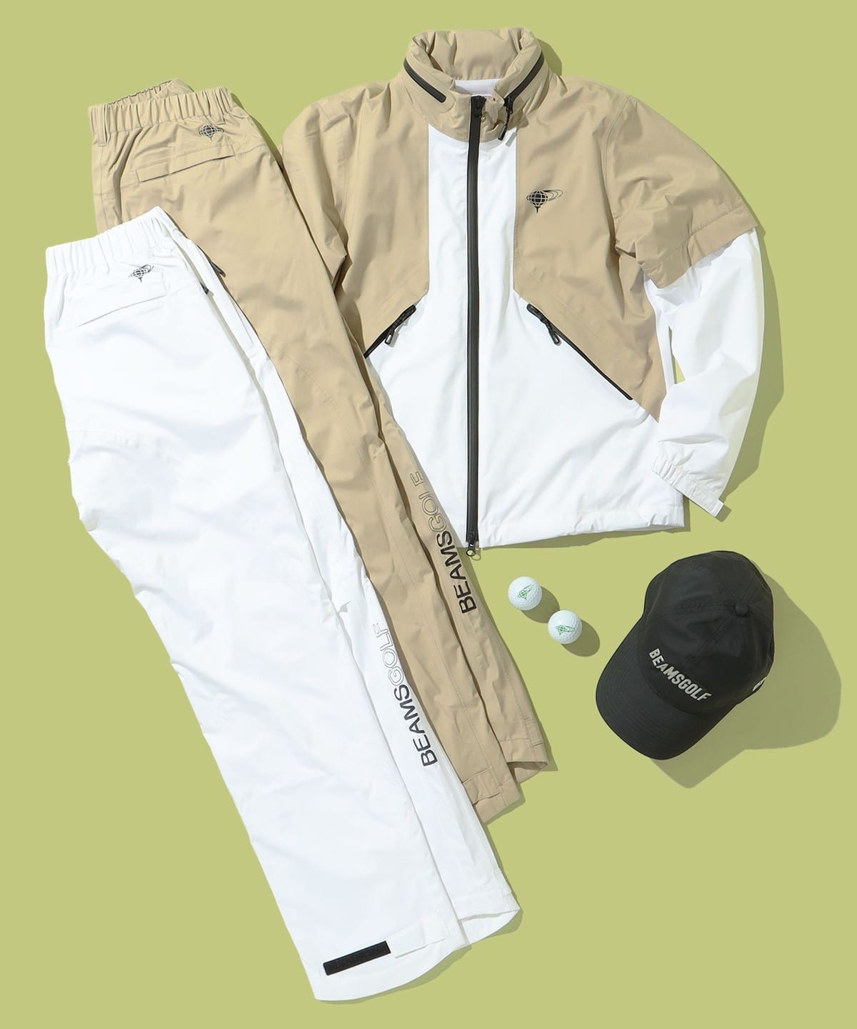 BEAMSGOLF - 新品同様品 ビームスゴルフ　撥水レインパンツ BEAMS GOLF BEAMS GOLF（ビームス ゴルフ）〈MEN〉 ORANGE LABEL / 撥水