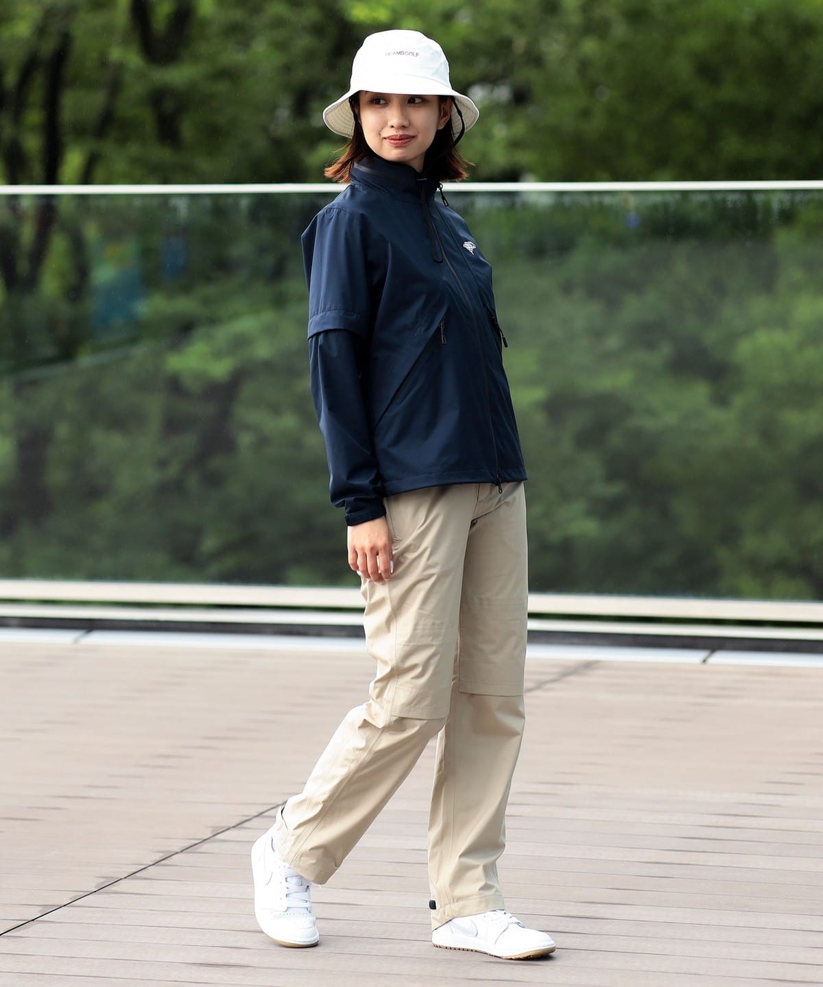 BEAMS GOLF（ビームス ゴルフ）〈WOMEN〉 ORANGE LABEL / 撥水レイン