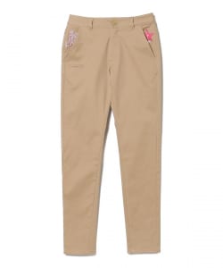 〈WOMEN〉BEAMS GOLF ORANGE LABEL / スターフラッグロゴ ツアー ストレッチパンツ 2023AW