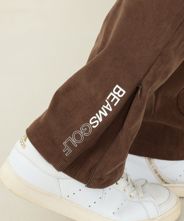 【BEAMS GOLF】春秋 ネイビー コーデュロイゴルフパンツM BEAMS GOLF（ビームス ゴルフ）ORANGE LABEL / スウェット