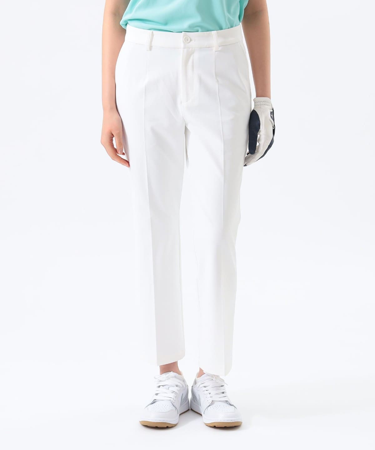 ORANGE LABEL / 撥水 ストレートパンツ パンツ WOMEN WHITE M ORANGE LABEL / 撥水 ストレートパンツ パンツ WOMEN WHITE M