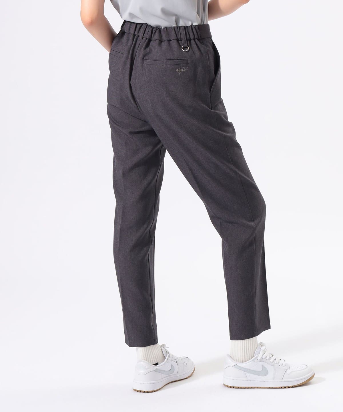 【美品】BEAMS GOLFテーパードパンツ ダークグレー ストレッチ　XL BEAMS GOLF（ビームス ゴルフ）ORANGE LABEL / ストレッチ テーパード