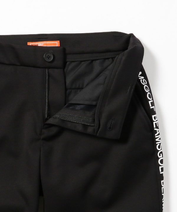 新品】BEAMS GOLF ロゴライン エアシャットパンツ