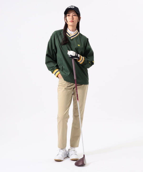 ORANGE LABEL / サイドゴム 撥水 ストレッチ パンツ（UVカット） Model：H170 B74 W60 H86　Size：M