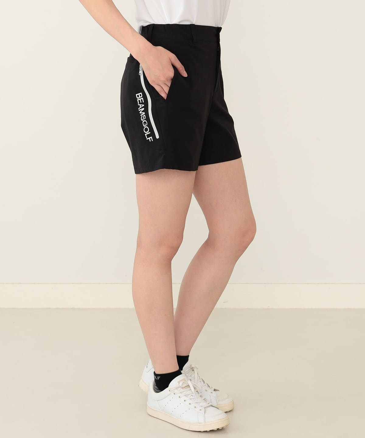 BEAMS GOLF（ビームス ゴルフ）〈WOMEN〉 ORANGE LABEL サイドジップ コーデュラ（Ｒ）ショートパンツ（パンツ  ショートパンツ）通販｜BEAMS