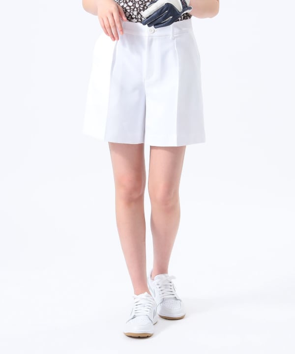 Beams Golf レクチュールツイルショートパンツ (レディース) BEAMS GOLF PURPLE LABEL レクチュールツイル ストレッチ ショート