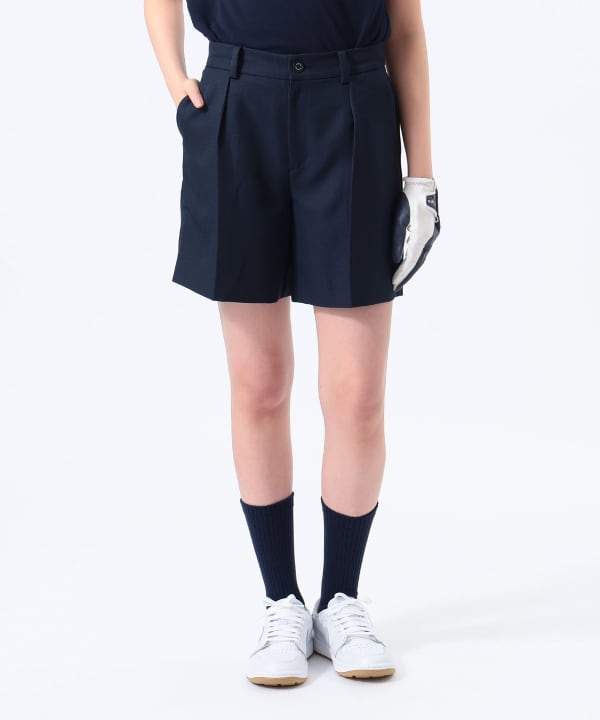 BEAMS GOLF　ツイル ショートパンツ　ダークブラウン・Lサイズ BEAMS GOLF ツイル ショートパンツ ダークブラウン・Lサイズ 夏の