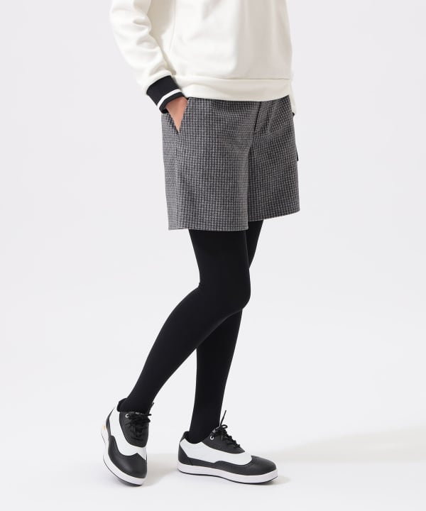 BEAMS GOLF（ビームス ゴルフ）ORANGE LABEL / 千鳥柄 ショートパンツ