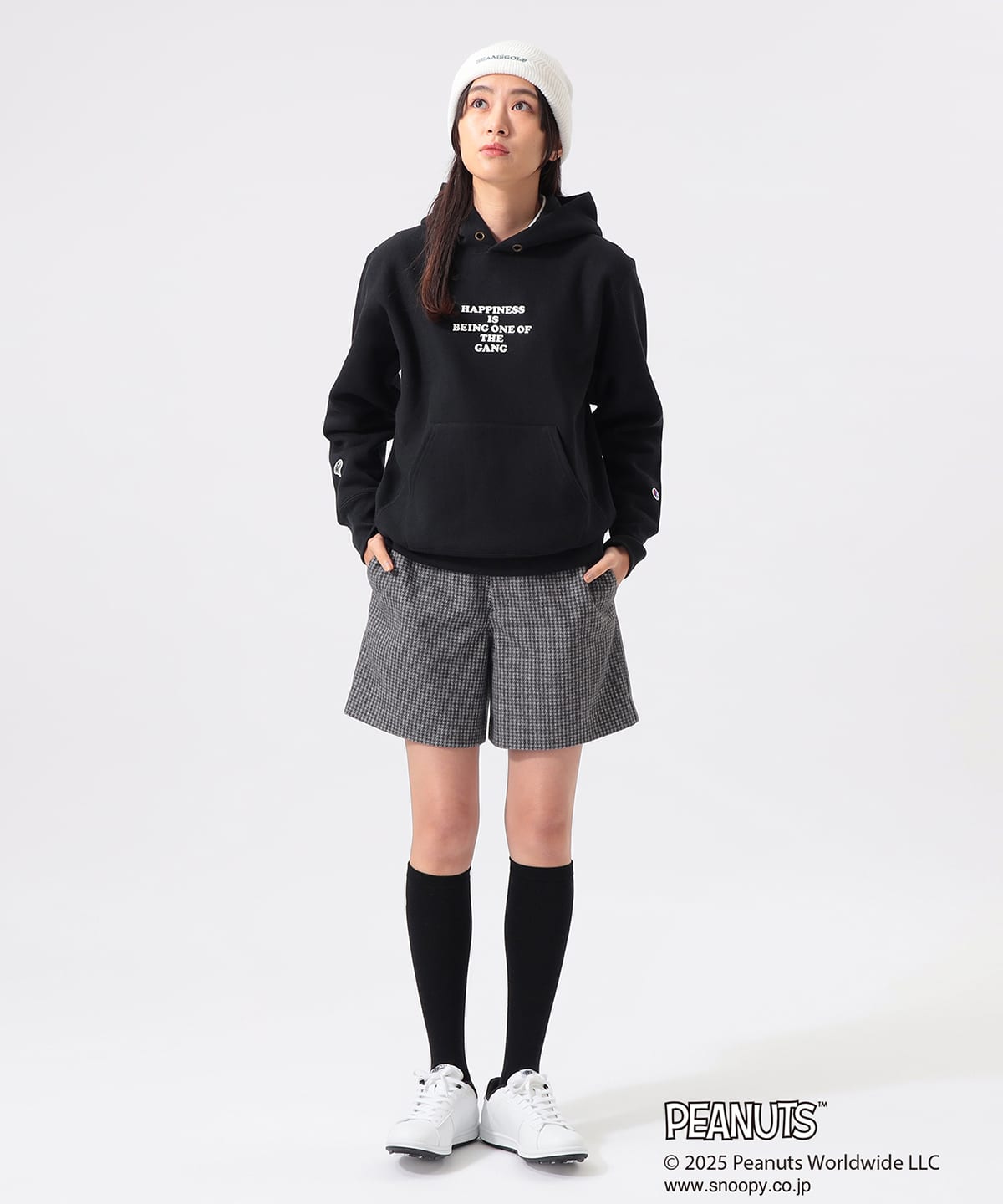 BEAMS GOLF（ビームス ゴルフ）ORANGE LABEL / 千鳥柄 ショートパンツ