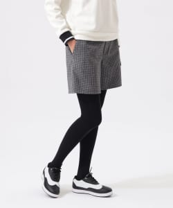 ORANGE LABEL / 千鳥柄 ショートパンツ．