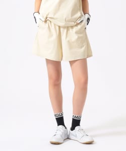 ORANGE LABEL / インナー付き フレア ショートパンツ（撥水・UVカット）