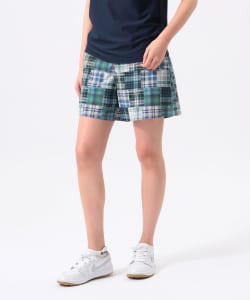 〈WOMEN〉ORANGE LABEL / マドラスチェック ショートパンツ