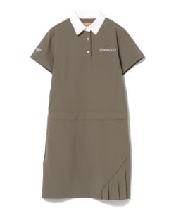 ORANGE LABEL / 裾プリーツ ワンピース