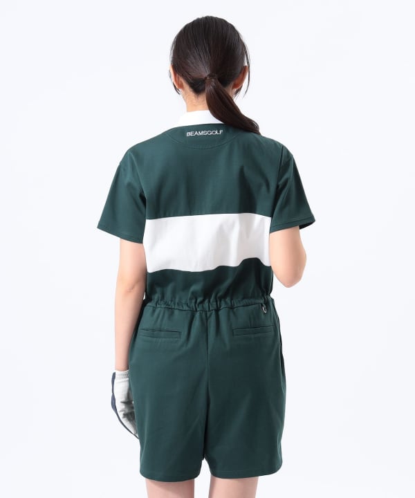 BEAMSGOLF - BEAMS GOLF ORANGE LABEL ストレッチ オールインワン BEAMS GOLF（ビームスゴルフ）の「【ドライ/UVカット/伸縮性