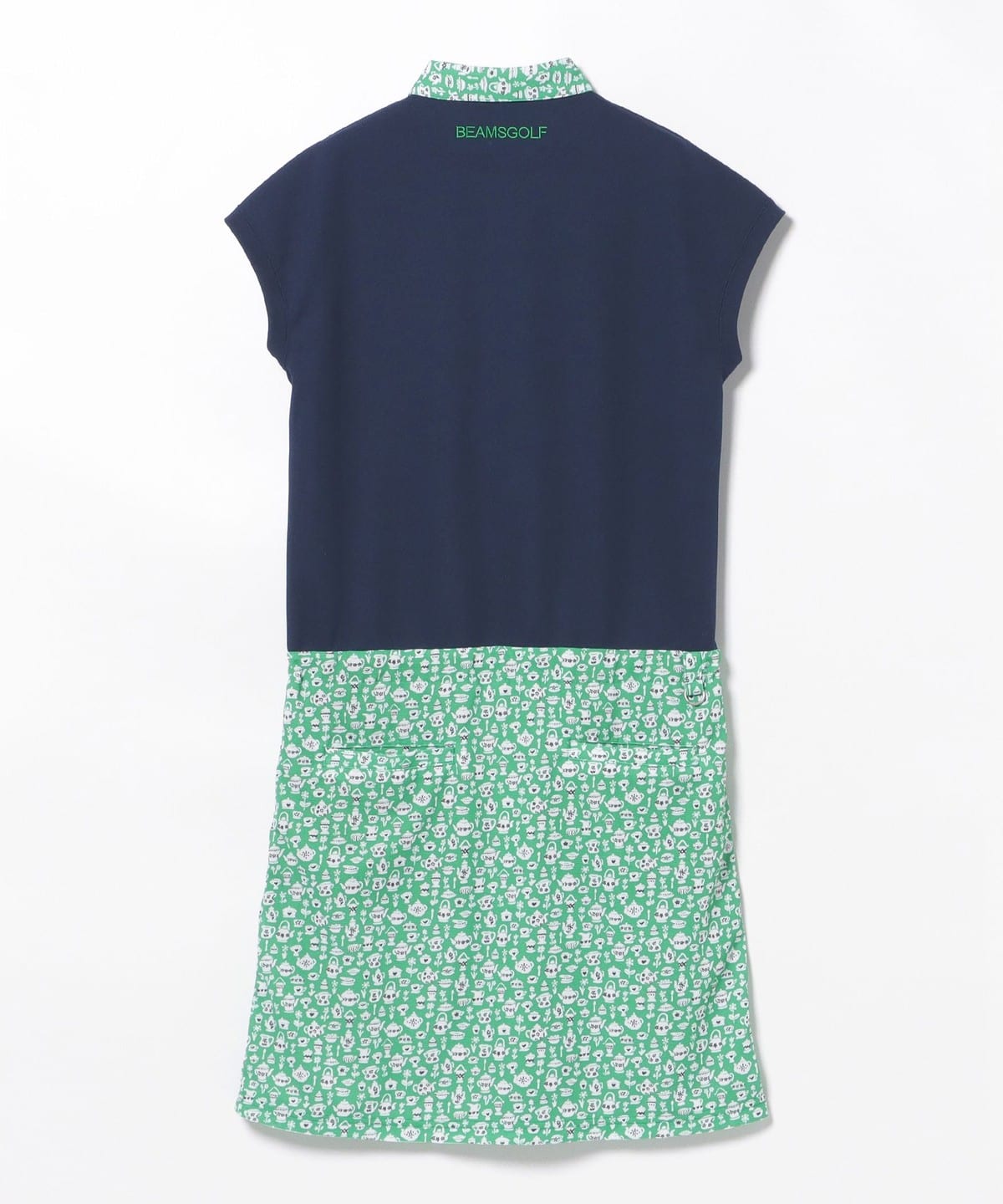 BEAMS GOLF カラフルプリント ワンピース BEAMS GOLF カラフルプリント ワンピース