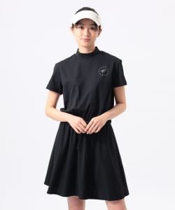 ORANGE LABEL / ウエスト切替 コンビ ワンピース（UVカット）