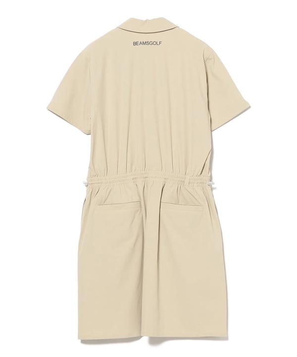 ORANGE LABEL / ストレッチ シャツワンピース（撥水・接触冷感）