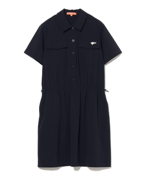 ORANGE LABEL / ストレッチ シャツワンピース（撥水・接触冷感）