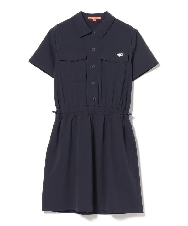 ORANGE LABEL / ストレッチ シャツワンピース（撥水・接触冷感）