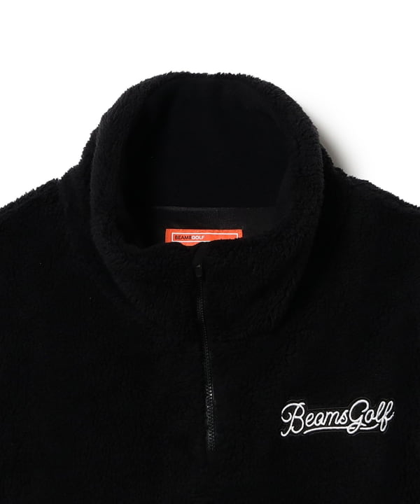 ORANGE LABEL / ボア×中綿 コンビワンピース