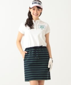 BEAMS GOLF ORANGE LABEL / カノコ×ボーダーワンピース