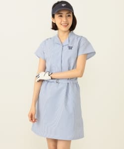 BEAMS GOLF ORANGE LABEL / ストライプ ワンピース