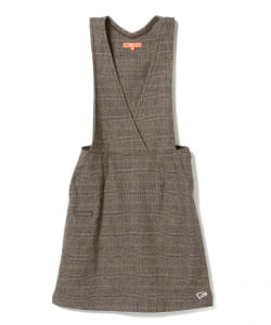 BEAMS GOLF ORANGE LABEL / チェック サロペット ワンピース