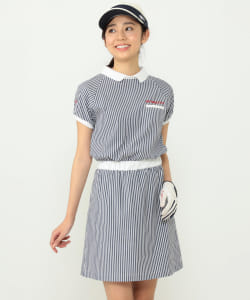 BEAMS GOLF ORANGE LABEL / ストライプ ワンピース
