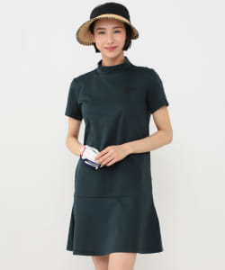 BEAMS GOLF ORANGE LABEL / モックネックシャツ ワンピース