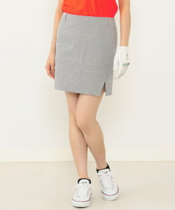 BEAMS GOLF ORANGE LABEL / フロントスリット ポンチ スカート