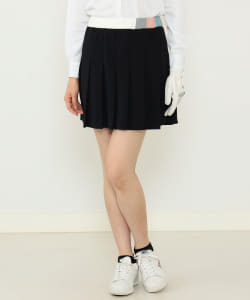 BEAMS GOLF ORANGE LABEL / ポンチ プリーツ スカート