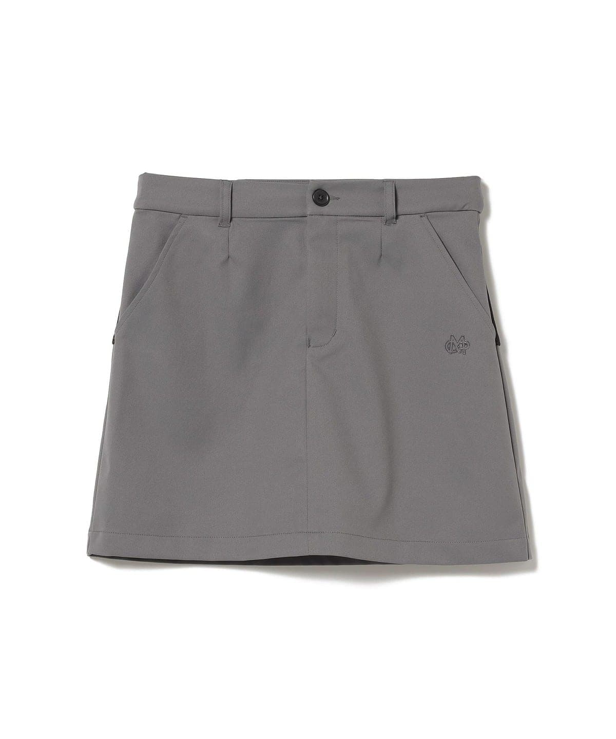 極美品】BEAMS GOLF 可愛いチェック柄スカート ネイビーグリーン