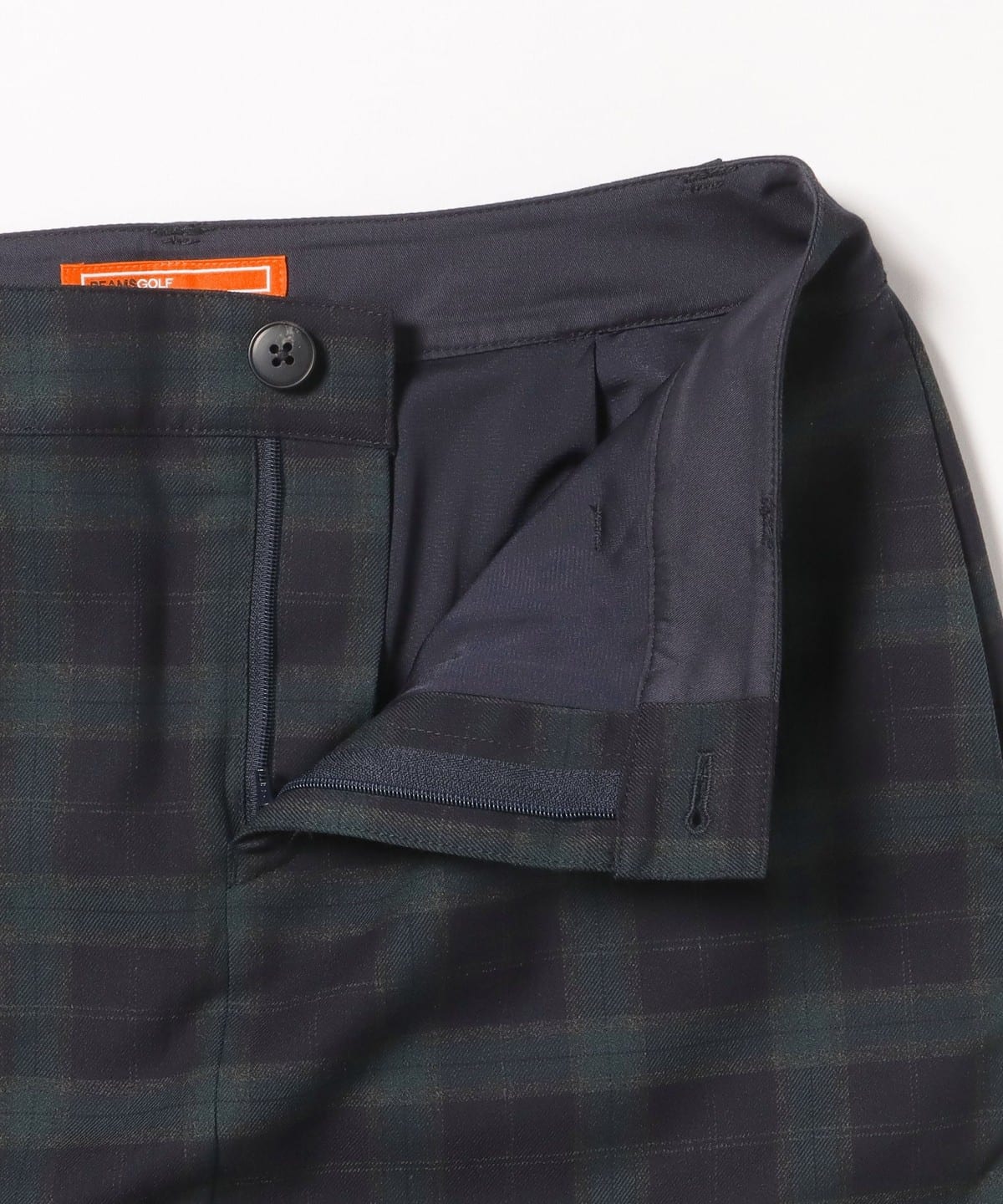 BEAMS GOLF（ビームス ゴルフ）ORANGE LABEL / ウールライク チェック