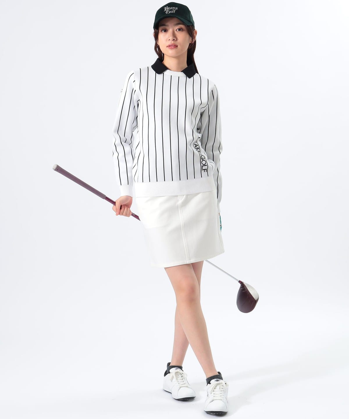 BEAMS GOLF ストレッチホワイトスカート 83270049803_C_1.jpg