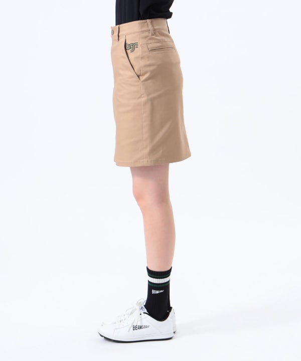 BEAMS GOLF（ビームス ゴルフ）ORANGE LABEL / スターフラッグロゴ ツアー ストレッチスカート 2023SS（スカート ミニ スカート）通販｜BEAMS