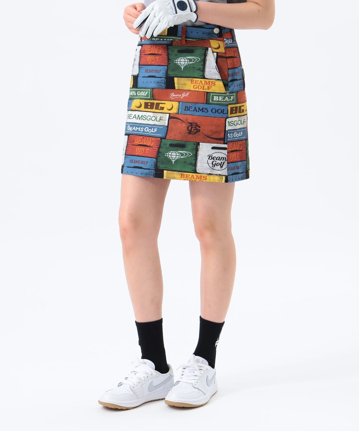 ORANGE LABEL / フルーツボックスプリント スカート. スカート WOMEN MULTI M ORANGE LABEL / フルーツボックスプリント スカート. スカート WOMEN MULTI M