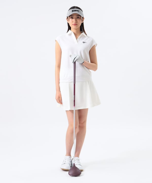 ビームスゴルフ　プリーツキュロット　M BEAMS GOLF（ビームス ゴルフ）ORANGE LABEL / 裏地付き