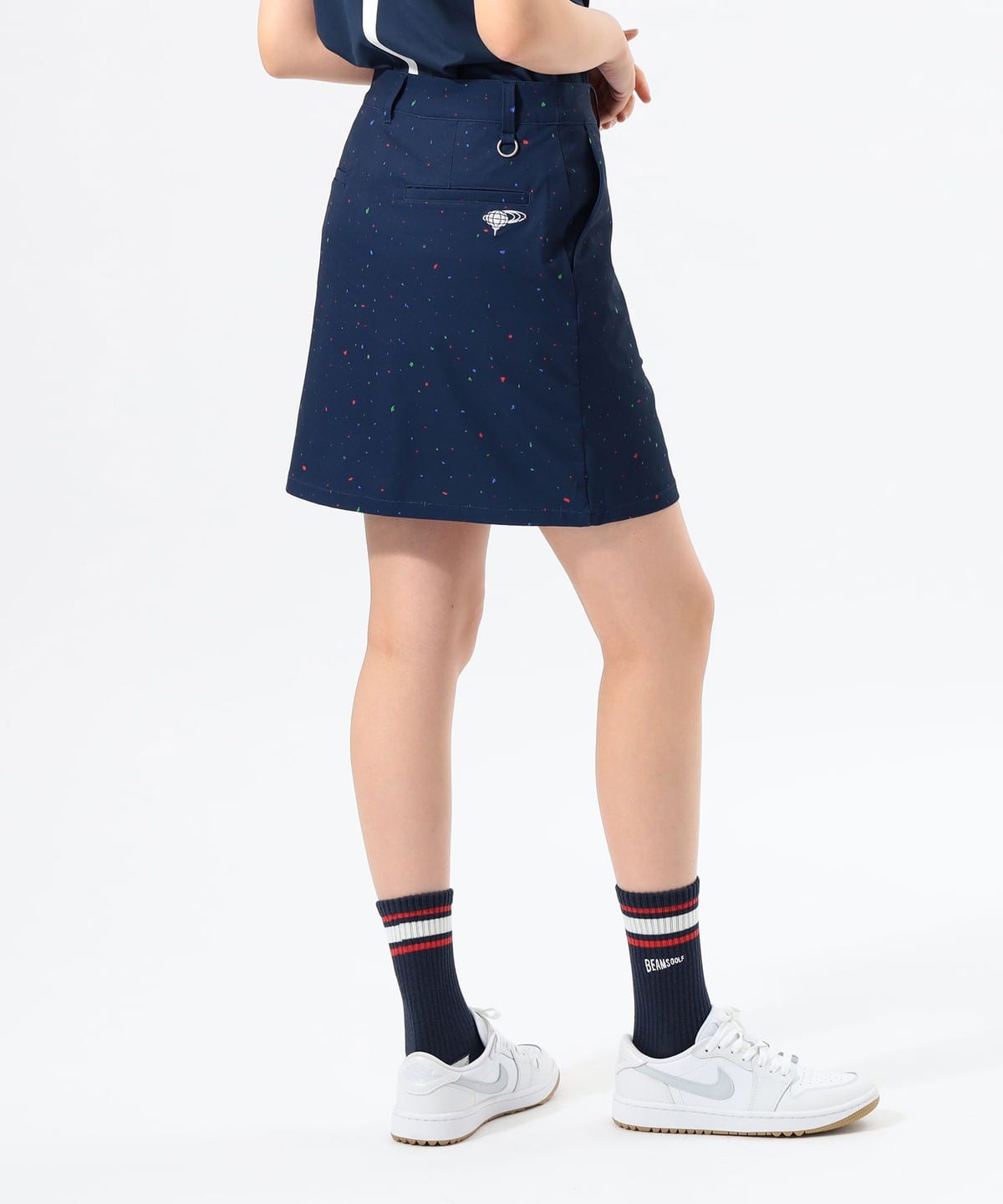 BEAMS GOLF（ビームス ゴルフ）ORANGE LABEL / カラーネップ プリント