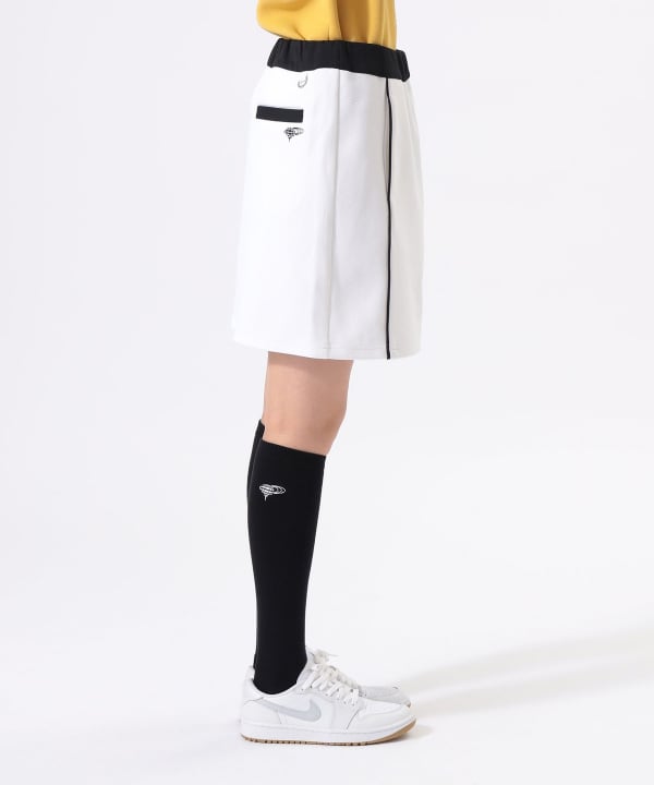 BEAMS GOLF ストレッチホワイトスカート BEAMS GOLF（ビームス ゴルフ）ORANGE LABEL / ダンボール