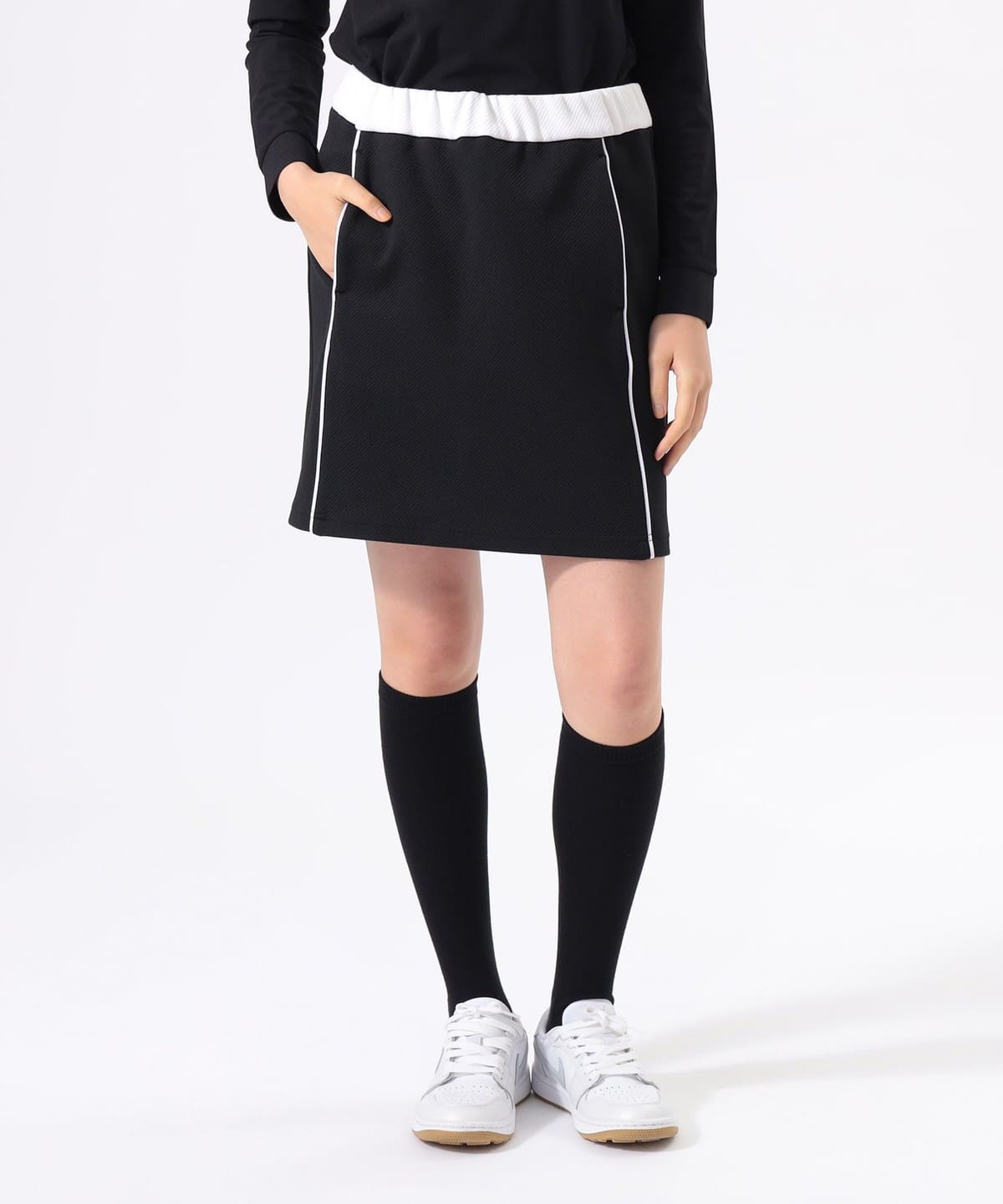 BEAMS GOLF 秋冬グレー ミニスカート美品 BEAMS GOLF（ビームス ゴルフ）ORANGE LABEL / USシリーズ