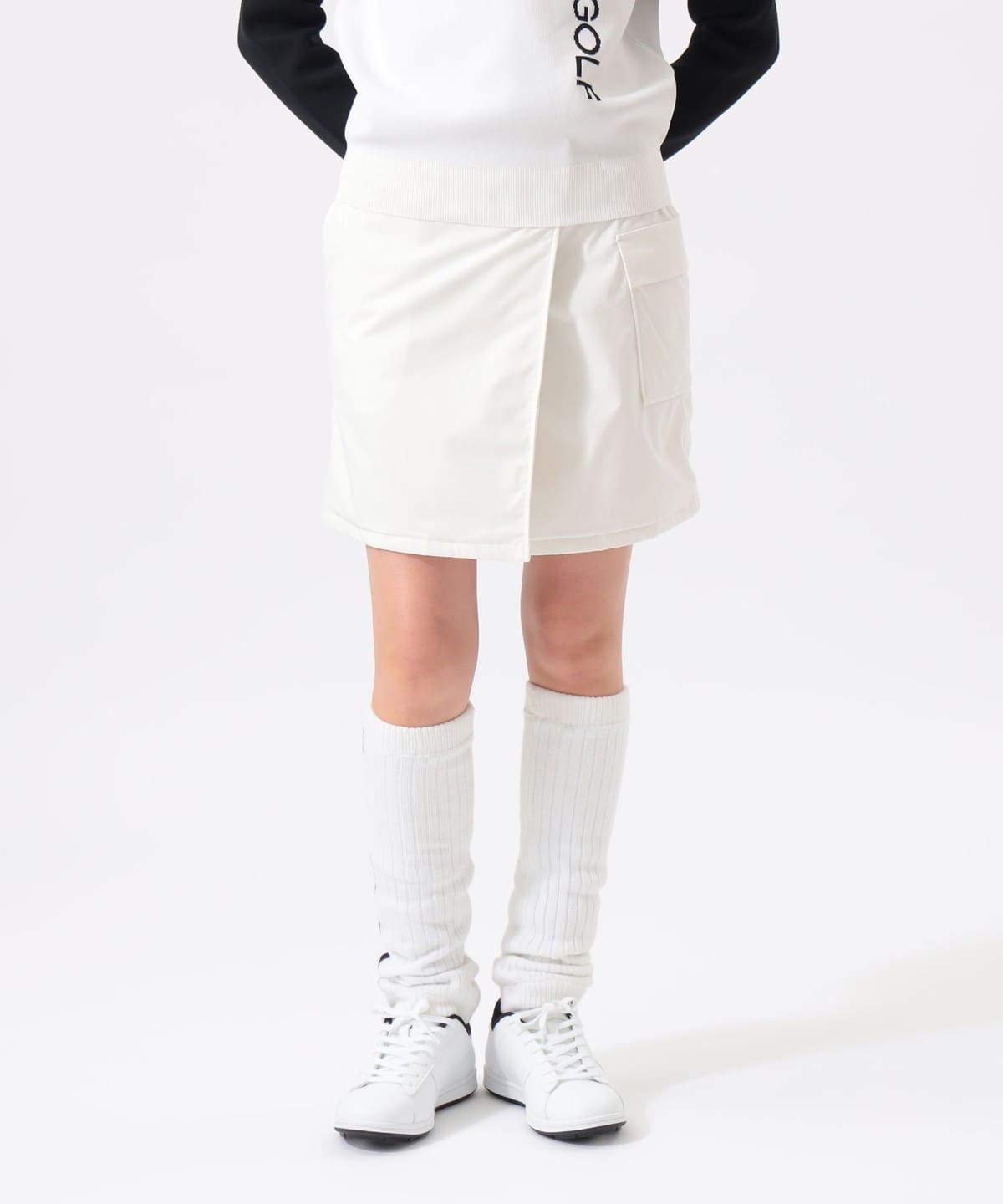 ORANGE LABEL / 起毛ストレッチ メッシュライニング スカート(撥水). スカート WOMEN WHITE M ORANGE LABEL / 起毛ストレッチ メッシュライニング スカート(撥水). スカート WOMEN WHITE M