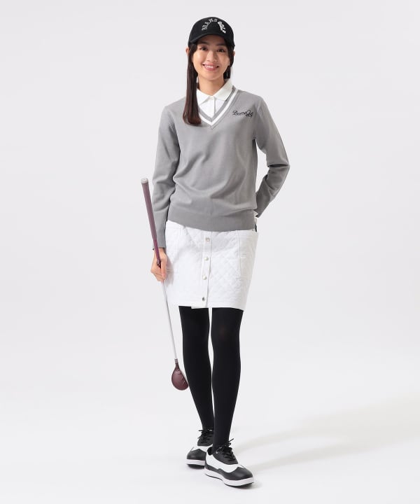 BEAMS GOLF（ビームス ゴルフ）ORANGE LABEL / キルティング スカート