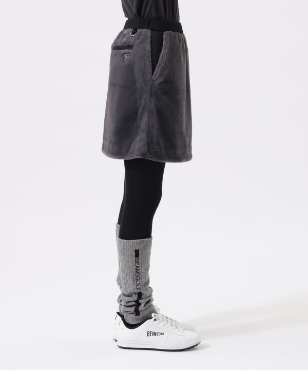 BEAMS GOLF セットアップ　スカートリバーシブル　ファー　ゴルフウェア BEAMS GOLF セットアップ スカートリバーシブル ファー ゴルフウェア