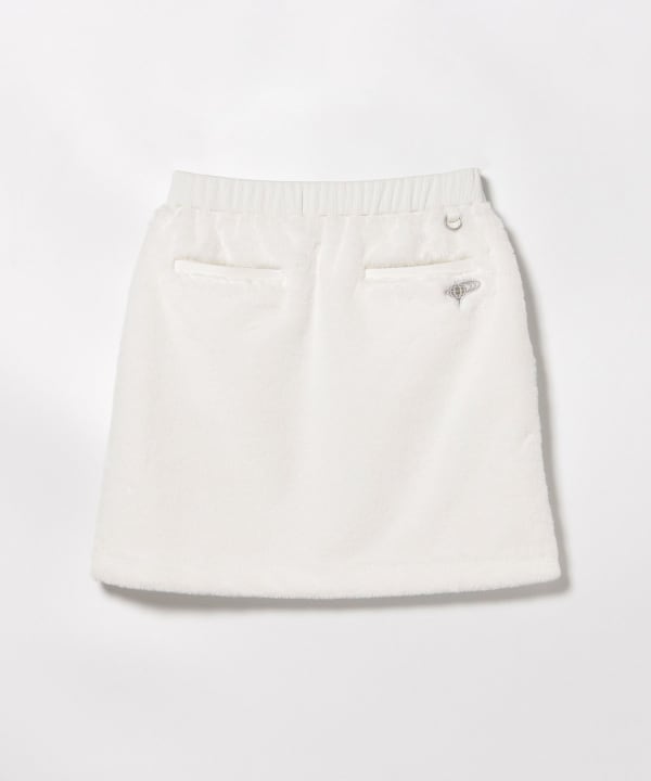 BEAMS GOLF BEAMS GOLF Time Sale] ORANGE LABEL / Faux Fur Skirt