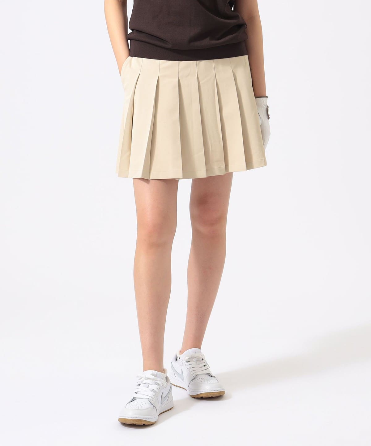 BEAMS GOLF（ビームス ゴルフ）ORANGE LABEL / ストレッチ プリーツ