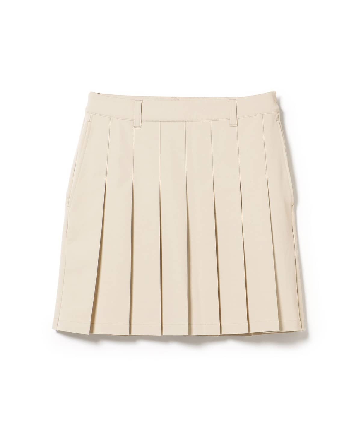 BEAMS GOLF プリーツスカート ベージュ Lサイズ BEAMS GOLF（ビームス ゴルフ）ORANGE LABEL / ストレッチ プリーツ