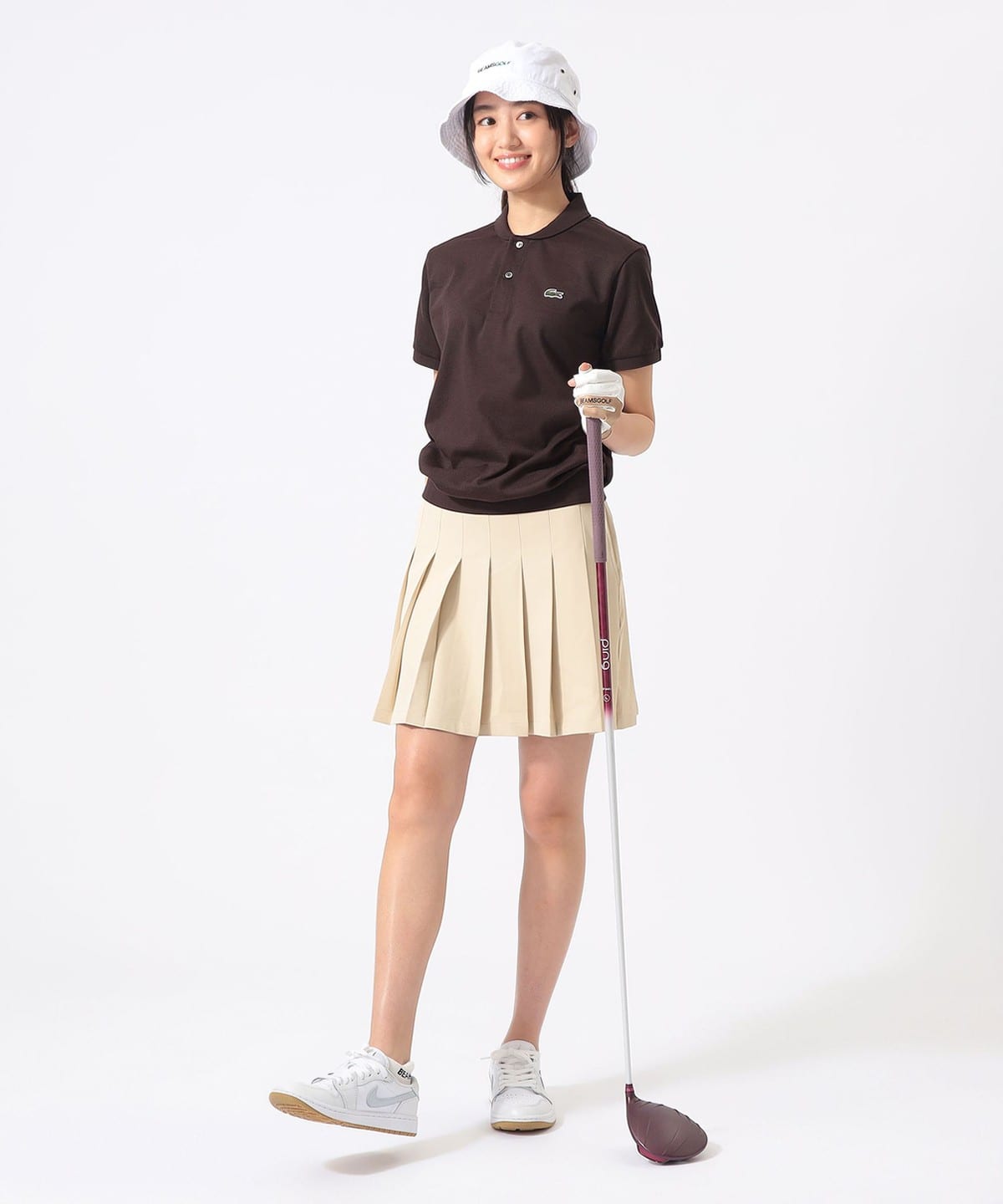 BEAMS GOLF（ビームス ゴルフ）ORANGE LABEL / ストレッチ プリーツ