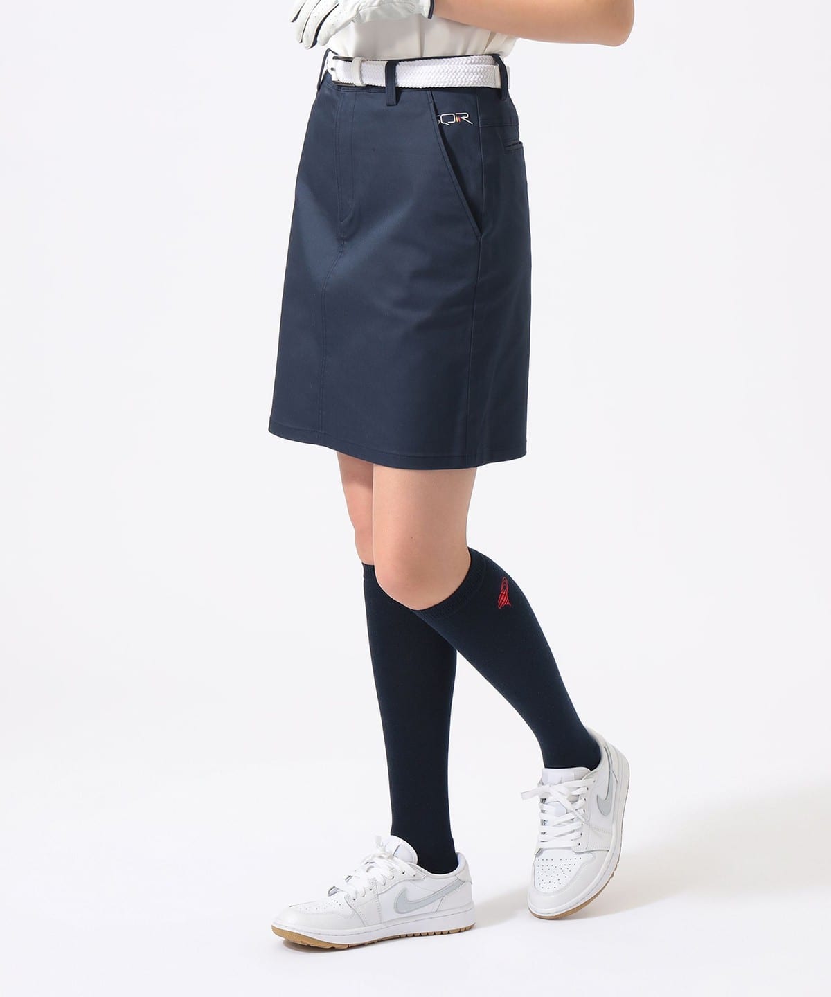 BEAMS GOLF グレー タイトスカート Msize BEAMS GOLF BEAMS GOLF LABEL / US Series SQR Stretch Tight Skirt